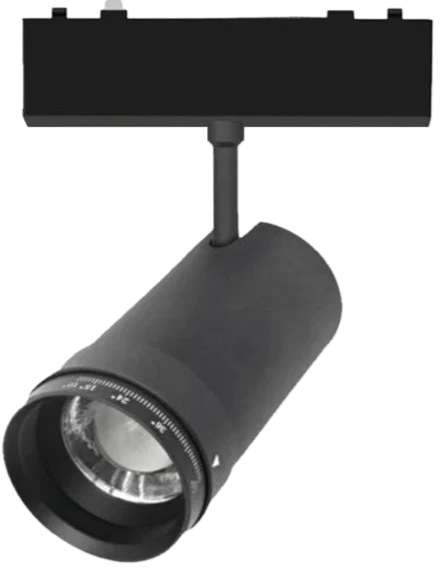 Foco dirigible magnético ultra slim negro agunlo ajustable LED 24W TUYA - ARFO0044