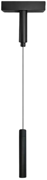 Lámpara colgante para riel magnético ultra slim aluminio negro LED 4.5W TUYA - ARLC0030
