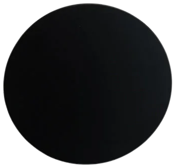 Apliqué metal negro luz indirecta eclipse Ø 13,5 cm LED 6W - TOAP0021