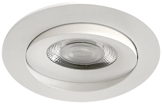 Foco embutido dimeable metal blanco basculante Ø 13,6 cm LED 15W - TOFO0090