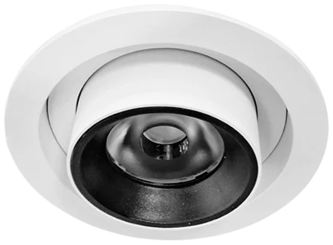 Foco embutido extraible aluminio blanco 11 cm 12W LED - MUFO0135