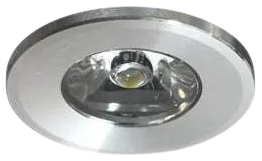 Foco embutido mini metal aluminio Ø 3,1x20 cm LED 1W