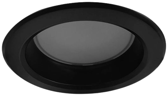 Foco embutido negro dimeable LED 10W - EVFO0062