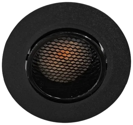 Foco embutido negro dimeable LED 9W 2600K- EVFO0064