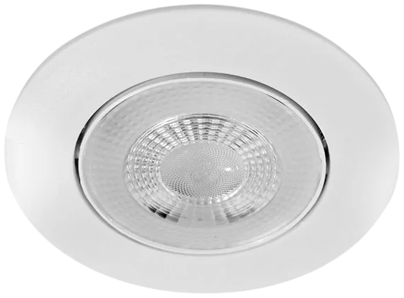 Foco embutido policarbonato Ø8.6cm 5W LED - GLFO0024