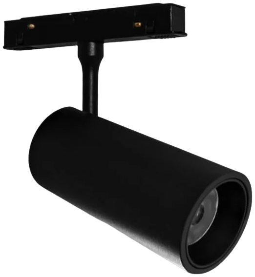 Foco para riel aluminio negro Ø4x16 cm LED 10W - STFO0009