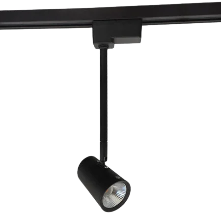 Foco para riel monofásico negro dirigible LED 5W - DWFO0005