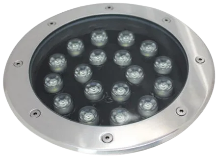 Foco piso acero exterior LED 18W - ANFO0016