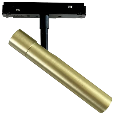 Foco riel magnético aluminio color oro LED 4,5W - ARFO0026
