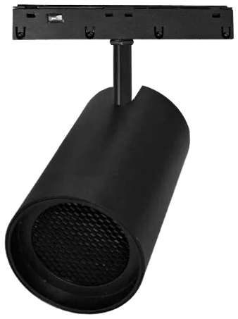 Foco riel magnético metal color negro mate LED 20W - ARFO0060
