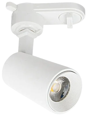 Foco riel metal blanco Ø 4,5x10 cm LED 7W - MUFO0065