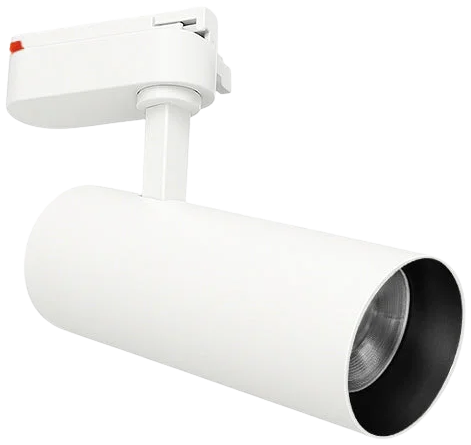 Foco riel metal blanco Ø 5,5x19,6 cm LED 15W- 3000K-4000K-6000K - MUFO0144