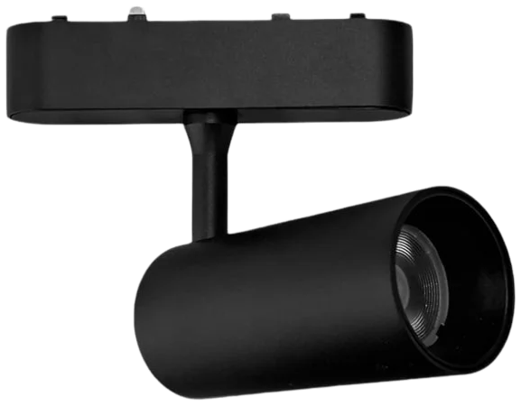 Foco riel magnético slim negro 10W 24° 48V 3000K - KOFO0017