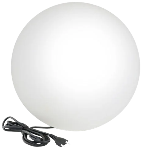 Lámpara sobremesa exterior pvc Ø40 cm E27 - TOLS0022