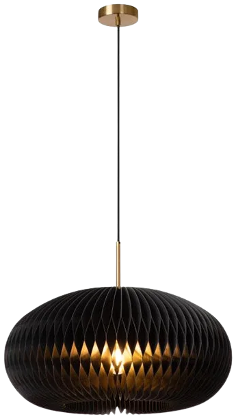 Lámpara colgante metal pape Ø52x26 cm E27 - LULC0307