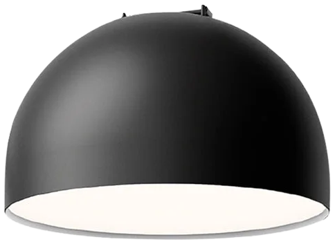 Lámpara colgante aluminio negro Ø20x13 cm 12W LED - JGLC0025