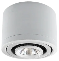 Foco sobrepuesto blanco basculante LED 7W - BEFO0007