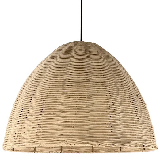 Lámpara colgante ratán Ø40 cm E27 - ILLC0006