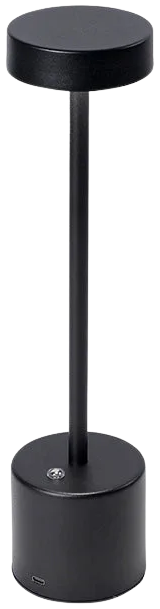 Lámpara sobremesa aluminio negro LED 3,5 W - TOLS0026