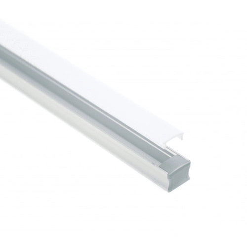 Soporte aluminio con difusor policarbonato opal para cinta LED 3 Metros - PRPE0006