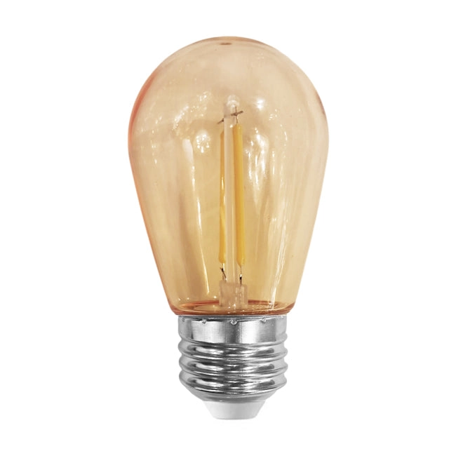 Ampolleta Guirnalda ámbar LED 1W E27 - KOAM0002