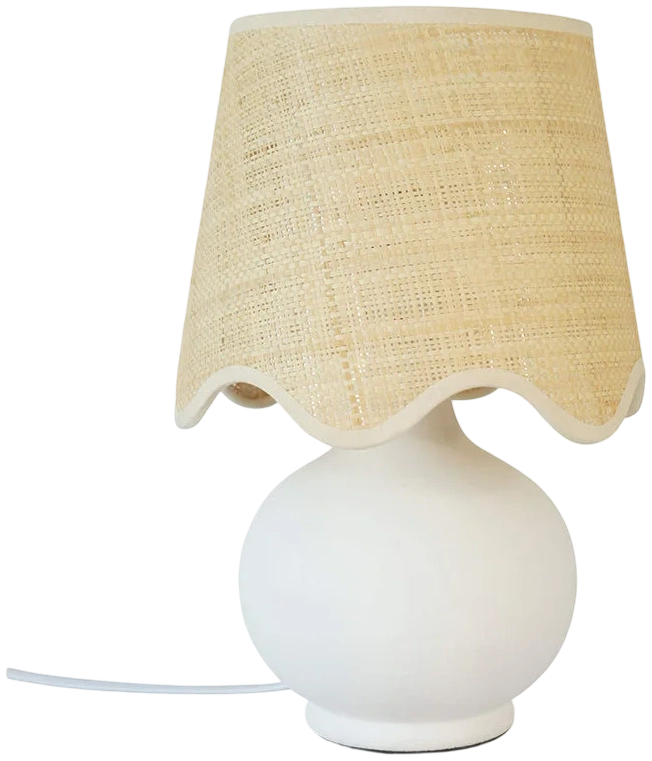 Lampara sobremesa scallop