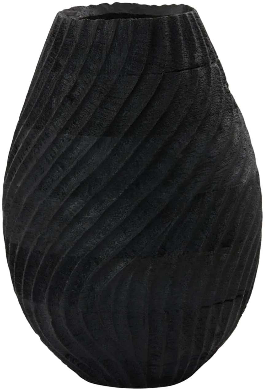 Vasija wooden curvy