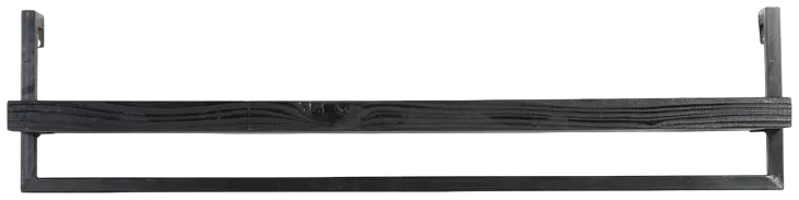 Repisa Park 100 cms Negra