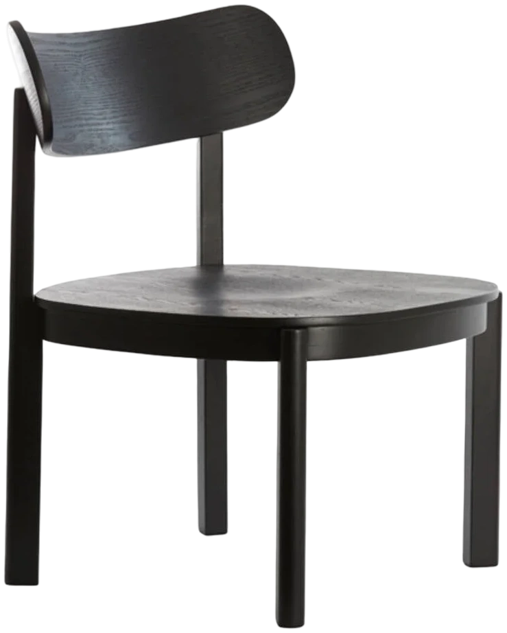 Sitial / poltrona - Total black