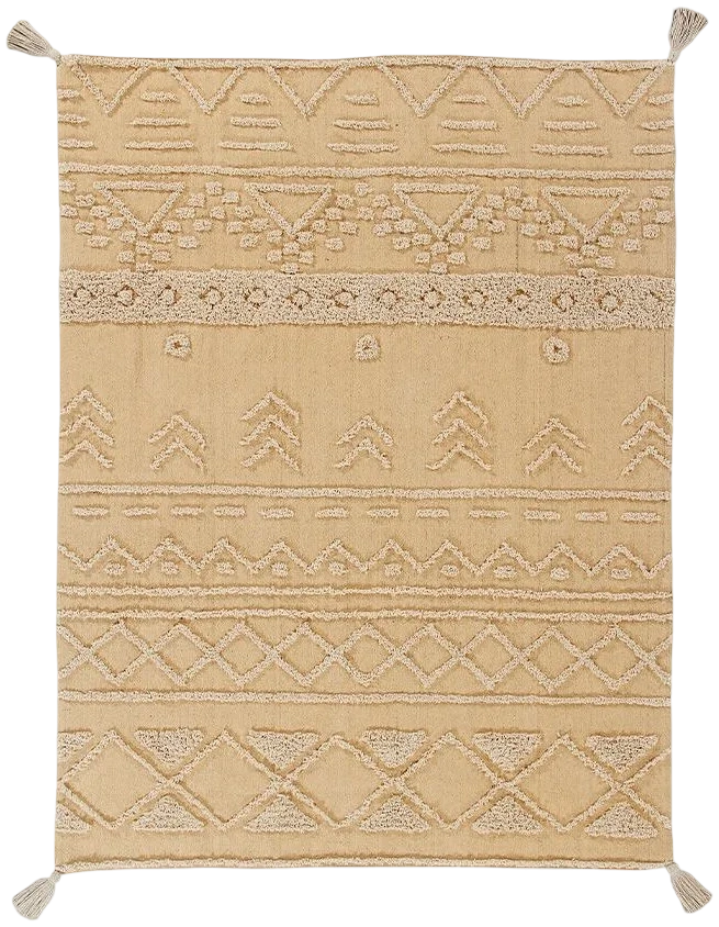 Alfombra lavable tribu - Honey