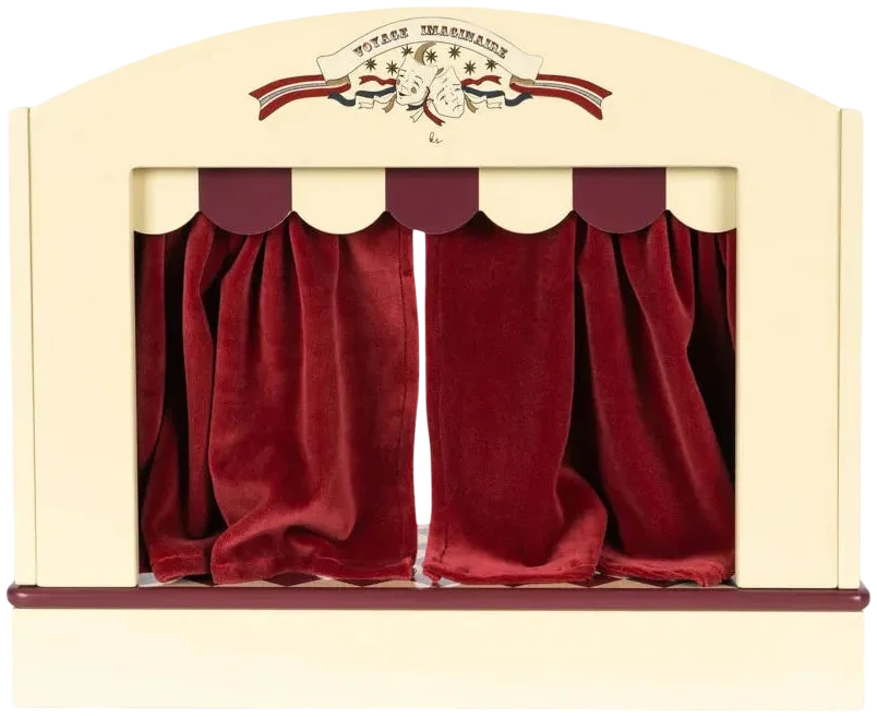 Teatro de marionetas de madera FSC