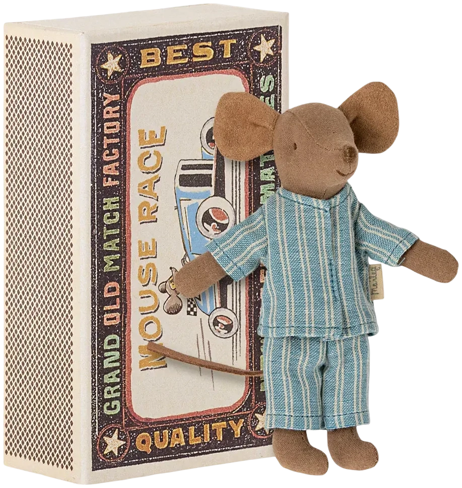 Ratoncito - Big Brother in a matchbox Pijamas Blue
