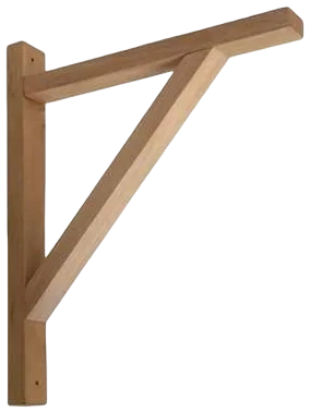 Escuadra de madera grande
