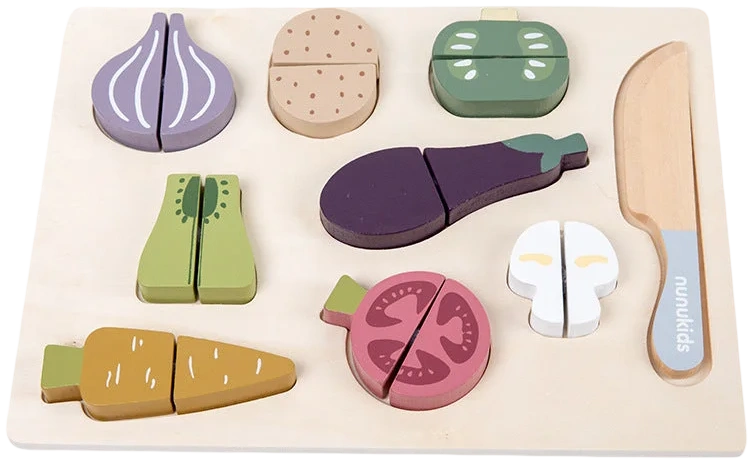 Puzzle / Set para Cortar Verduras