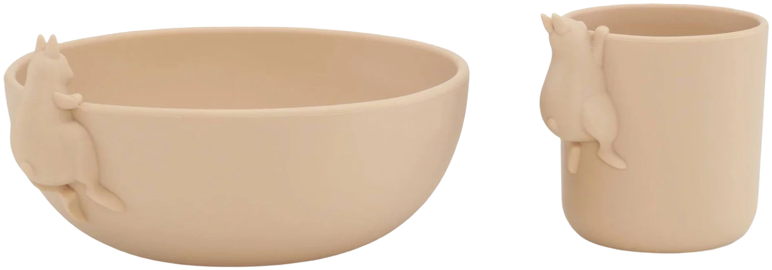 Set para comer Bunny Bowl & Cup - Blush