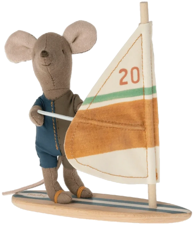 Ratoncito - Beach Mice Surfer Little brother