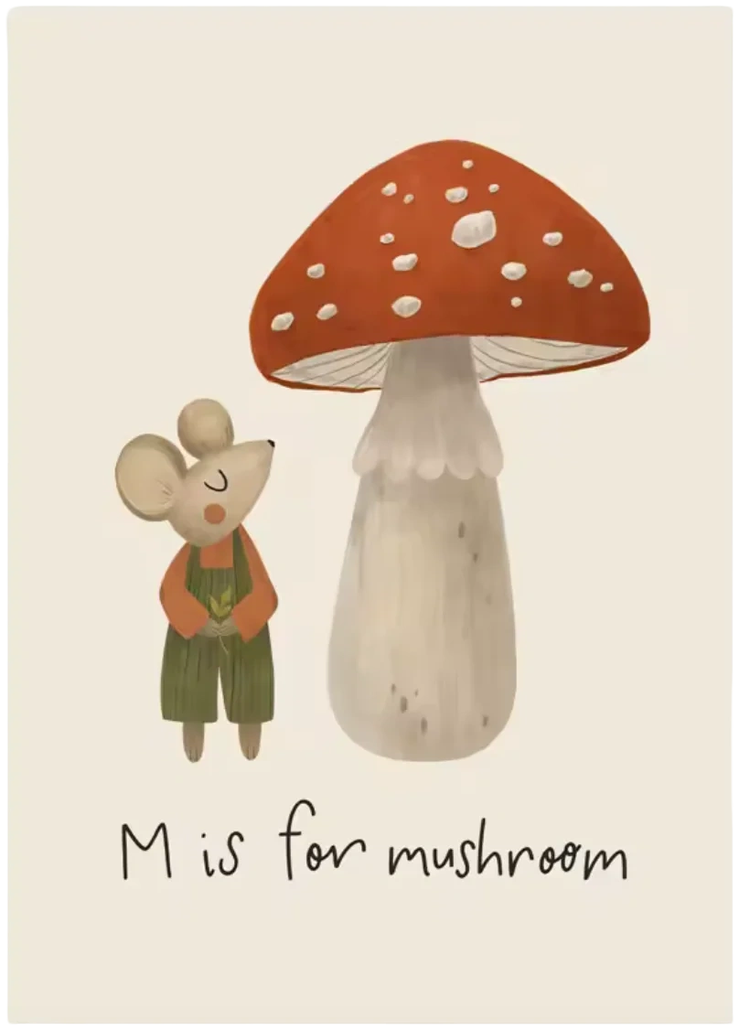 Lámina / poster - Mushroom