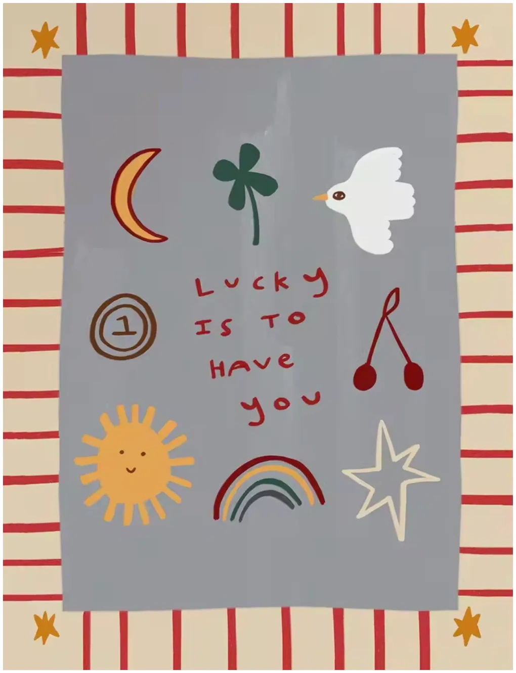 Lámina / poster - Lucky