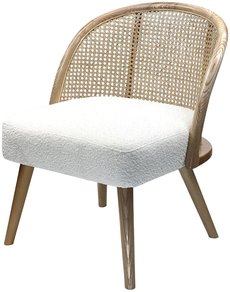 Poltrona Boucle Milky