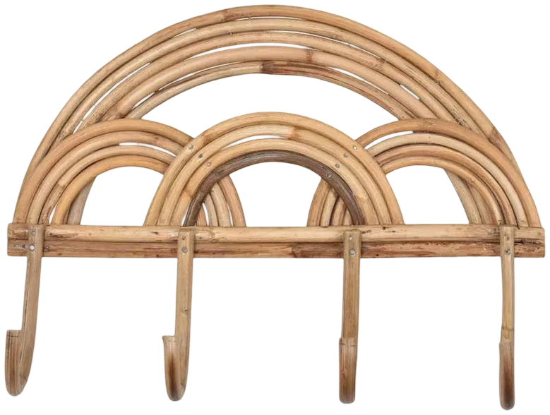 Perchero Rattan Arcos
