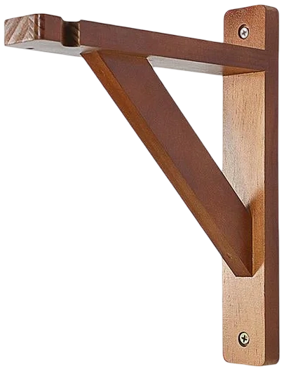 Escuadra de madera pequeña