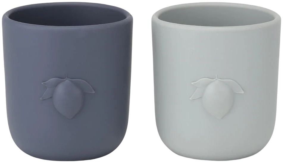 Set 2 Lemon Cups - Topanga Beach/Shadow