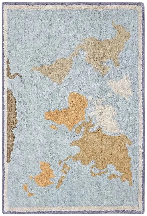 Alfombra lavable - Mini world map