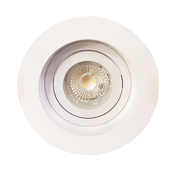 Foco embutido aluminio blanco Ø 10 cm GU10 - TOFO0046