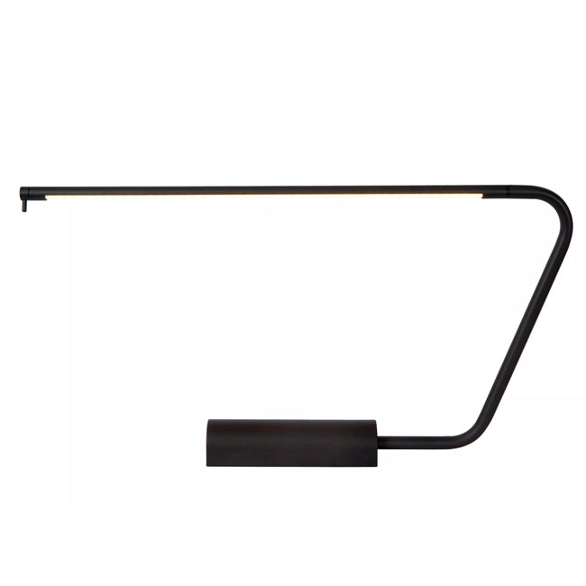 Lámpara de mesa aluminio negro LED 6,5W - LULS0212