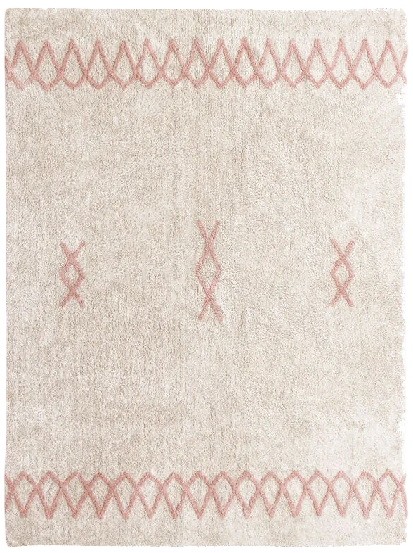 Alfombra lavable Atlas natural - Vintage Nude 170 x 240 cm
