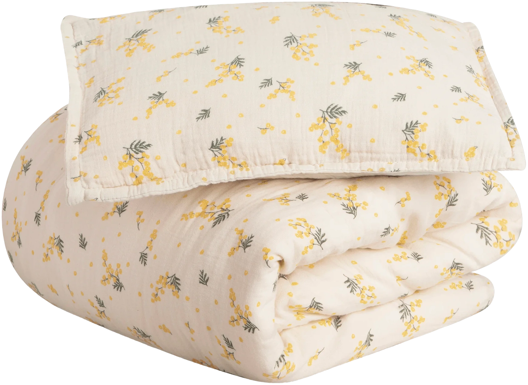 Funda de plumón muselina moisés - Mimosa