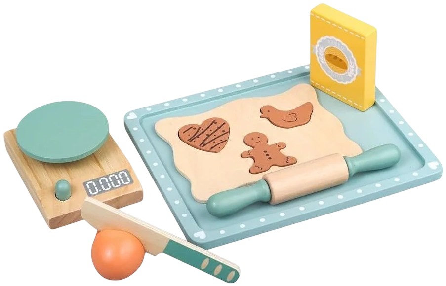 Set para hacer galletas madera