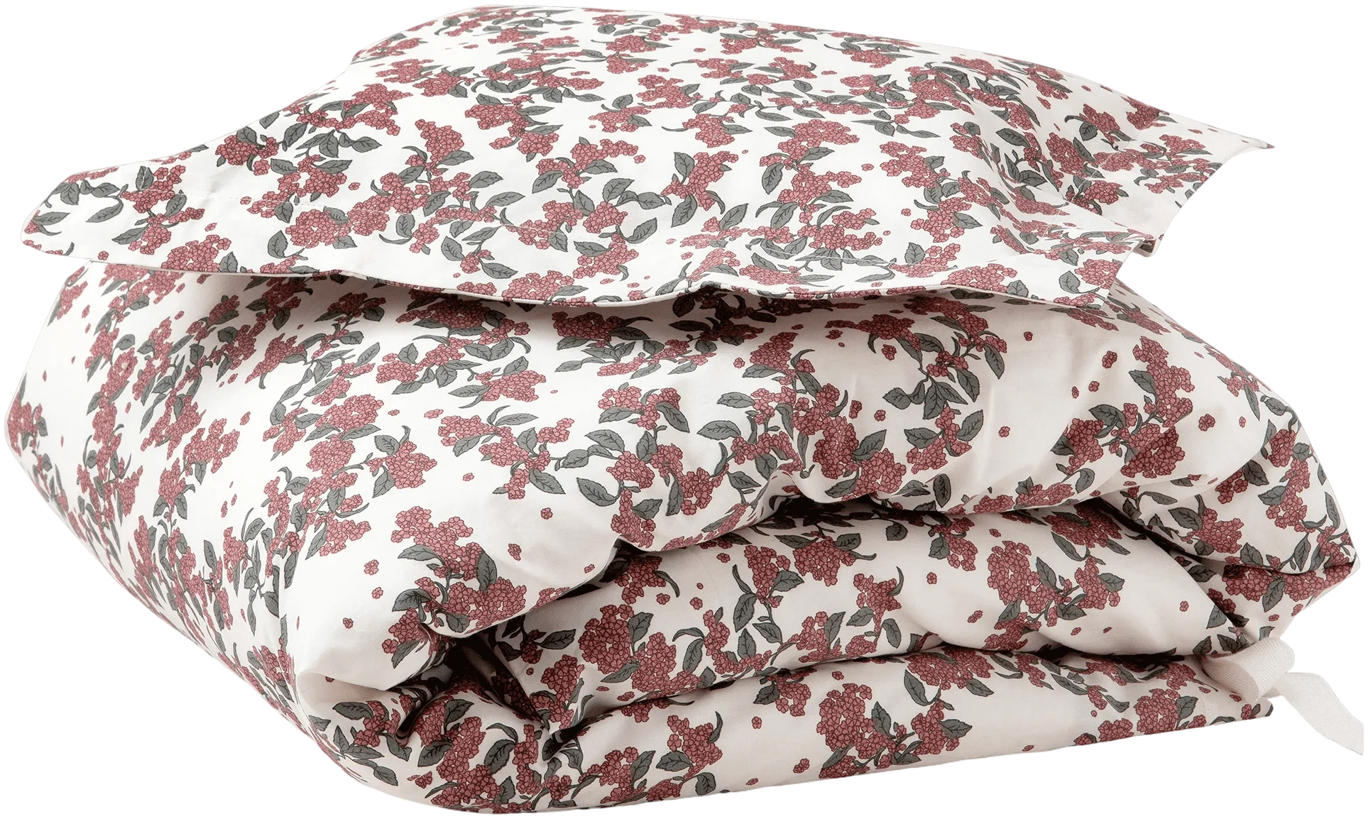 Funda de plumón percale cuna Junior - Cherrie Blossom