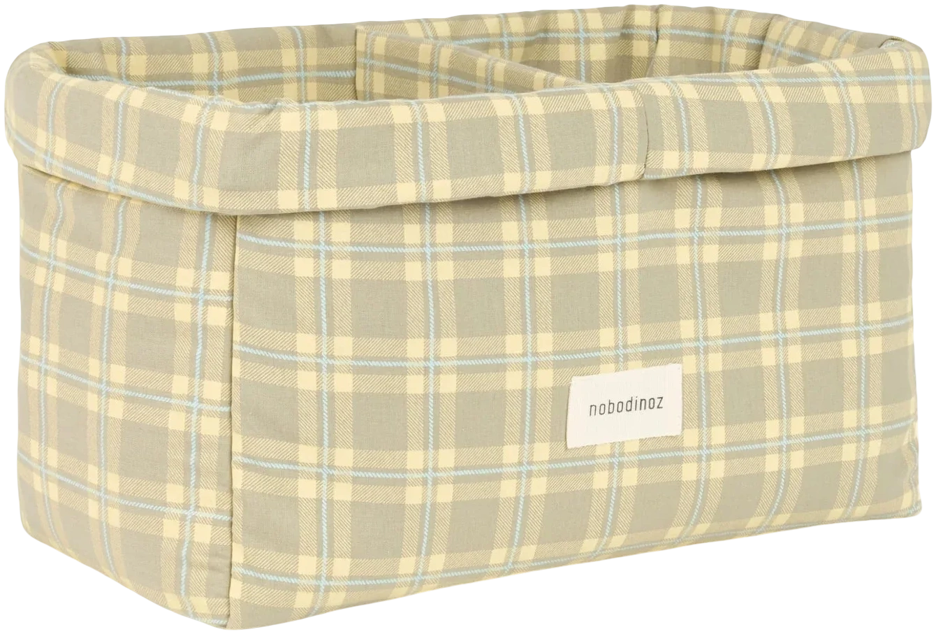 Cesta organizador doble stories LTD - Green lemons square